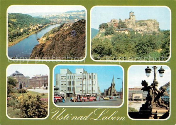 Usti nad Labem Biliny a Labe vyrostle na miste slovans