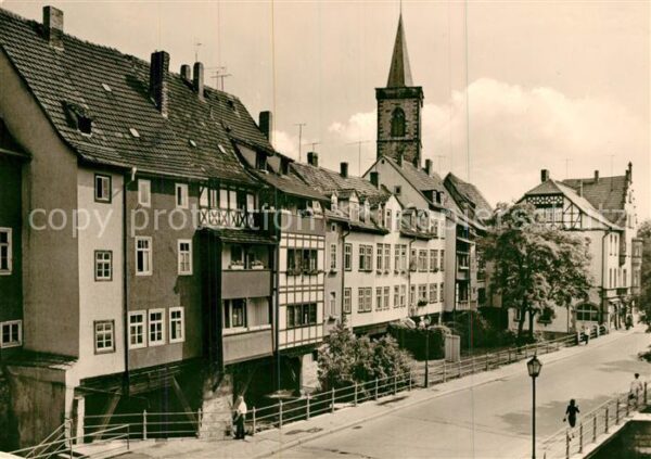 Erfurt Krämerbrücke Südseite