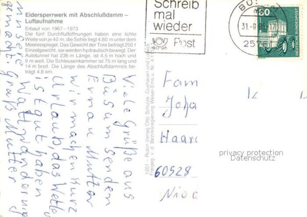 Eidersperrwerk Fliegeraufnahme – Bild 2