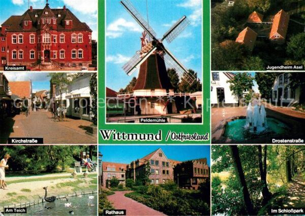 Wittmund Kreisamt Kirchstrasse Am Teich Peldemüh