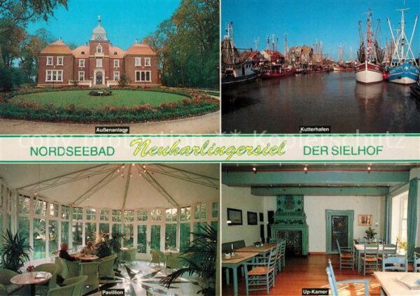 Neuharlingersiel Aussenanlage Kutterhafen Pavillon Up Ka