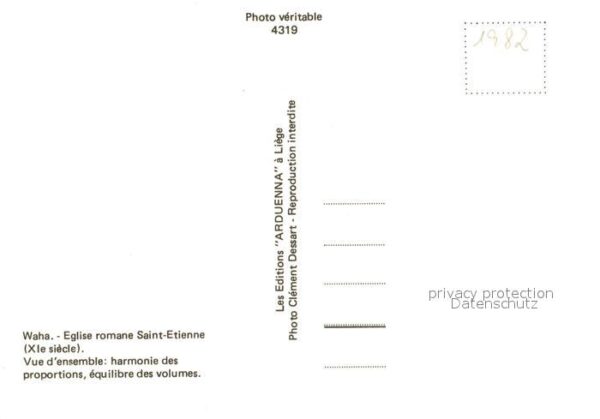 Waha Eglise romane Saint Etienne – Bild 2
