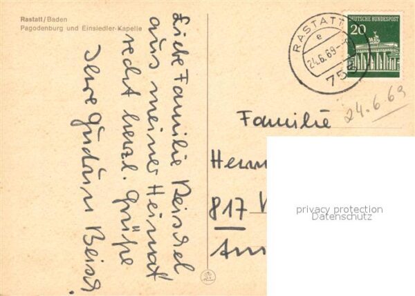 Rastatt Pagodenburg und Einsiedler Kapelle – Bild 2