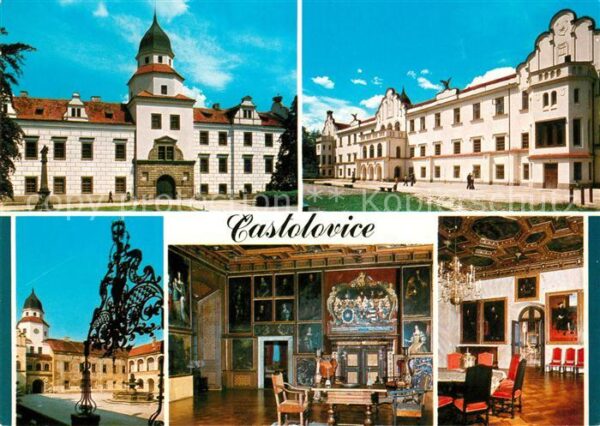 Castolovice Zamek z doby kolem Novogoticky byl upra