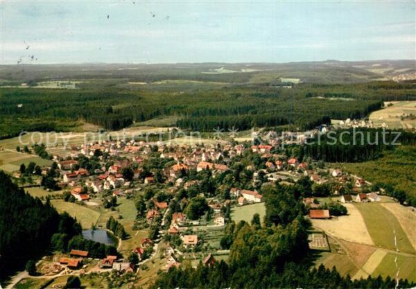Koenigsfeld Schwarzwald Fliegeraufnahme