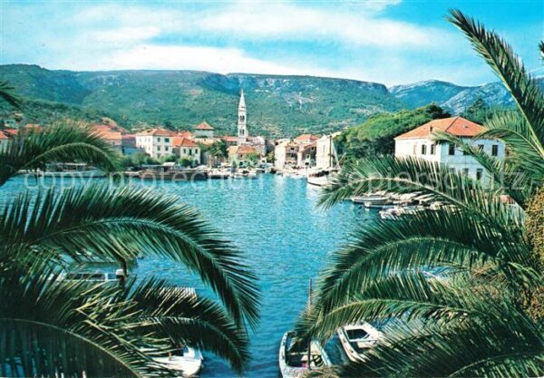 Jelsa Kroatien Panorama