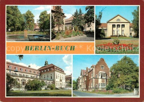 Buch Berlin Brunnen Kulturhaus Klubhaus Speisesaal