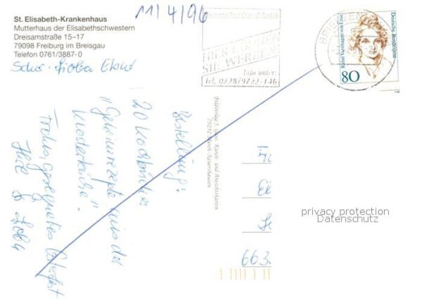 Freiburg Breisgau St Elisabeth Krankenhaus – Bild 2