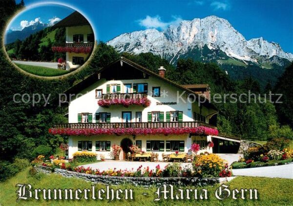 Maria Gern Gästehaus Brunnerlehen Berchtesgadener