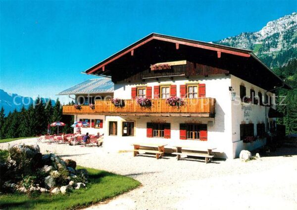 Schoenau Koenigssee Berggaststätte Alpeltal Alpen