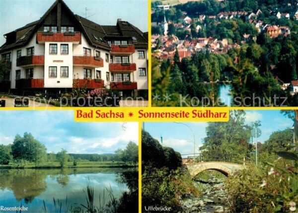 Bad Sachsa Harz Gästehaus Rabensbergblick Rosenteiche U