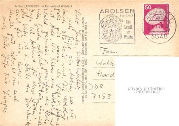 Bad Arolsen Schloss Fliegeraufnahme – Bild 2