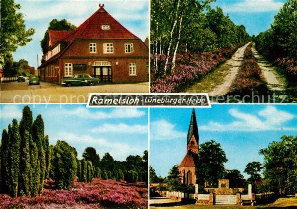 Ramelsloh Hotel Pension Kirche Landschaftspanoram