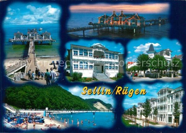Sellin Ruegen Seebrücke Hotels Strand