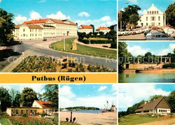 Putbus Ruegen Ernst Thälmann Platz Konsumgaststätte H