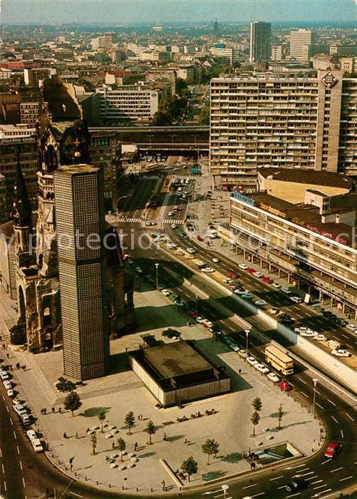 Berlin Blick vom Europacenter Gedächtniskirche