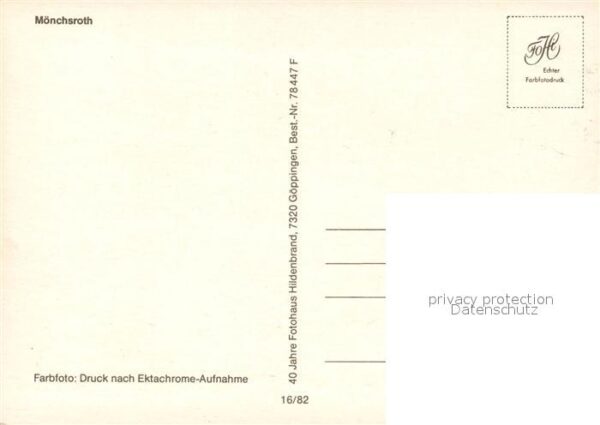 Moenchsroth Hauptstrasse Schule Kirche Freibad – Bild 2