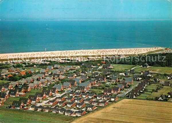 Neuharlingersiel Nordseeküstenbad Fliegeraufnahme