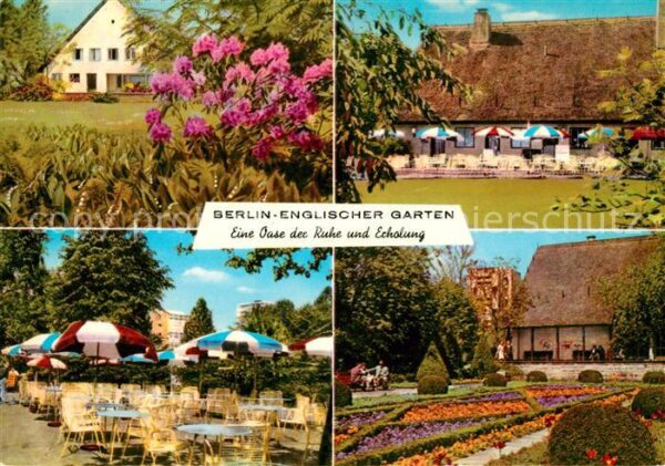 Berlin Englischer Garten Restaurant Terrasse B