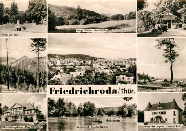 Friedrichroda Platz der OdF Lange Wiese Unterbüchig K