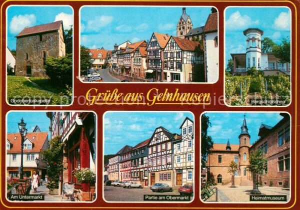 Gelnhausen Barbarossastadt Godobertuskapelle Unter