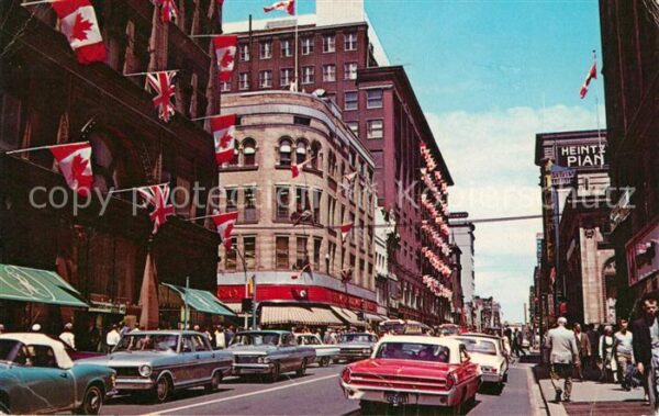 Toronto Canada Yonge Saint Looking North