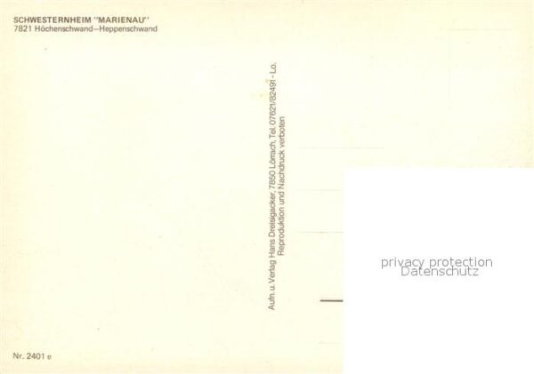 Hoechenschwand Schwesternheim Marienau – Bild 2