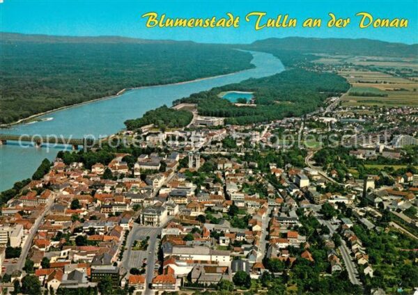 Tulln Donau Fliegeraufnahme