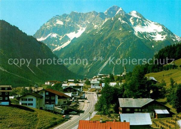 Mittelberg Kleinwalsertal Tobel Widderstein