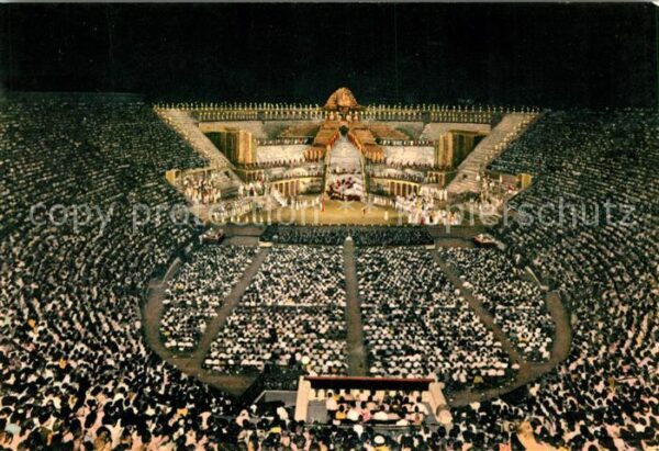 Verona Veneto Arena Nachtaufnahme