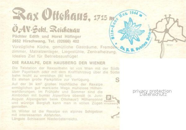 Hirschwang Rax Ottohaus – Bild 2