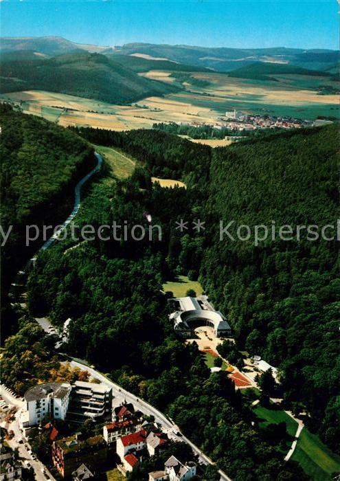 Wildungen Bad Fliegeraufnahme Wandelhalle