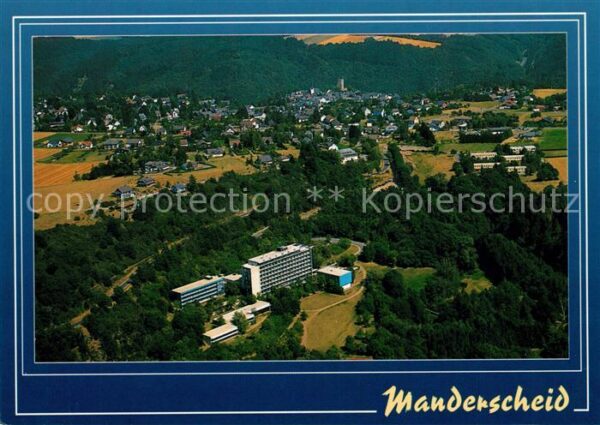 Manderscheid Eifel Fliegeraufnahme