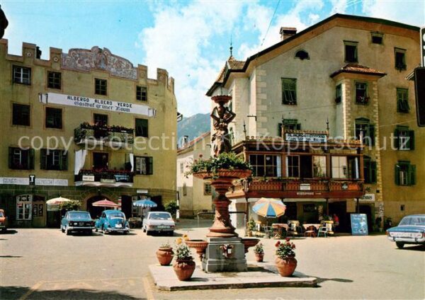 Glurns Albergo Albero Verde Marktplatz