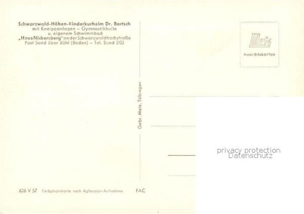Sand Buehl Haus Nickersberg Kinderkurheim – Bild 2