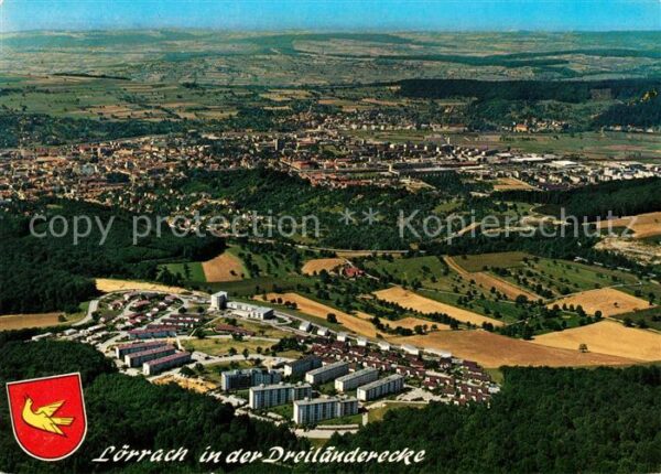 Loerrach Fliegeraufnahme Salzert