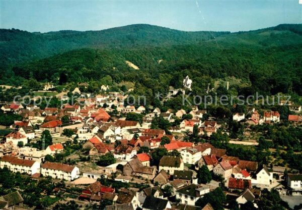 Alsbach Bergstrasse Fliegeraufnahme