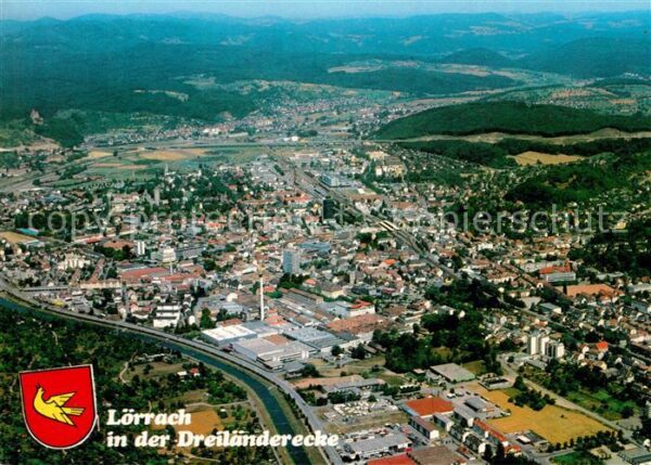 Loerrach Fliegeraufnahme