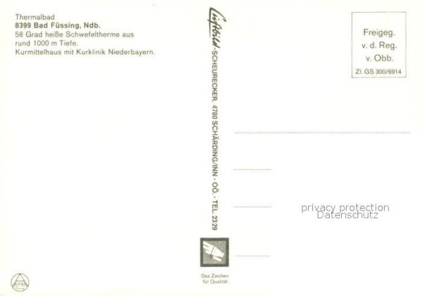 Fuessing Bad Fliegeraufnahme Thermalheilbad – Bild 2