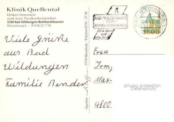 Reinhardshausen Klinik Quellental Schwimmbad – Bild 2