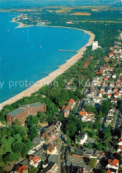 Timmendorfer Strand Fliegeraufnahme