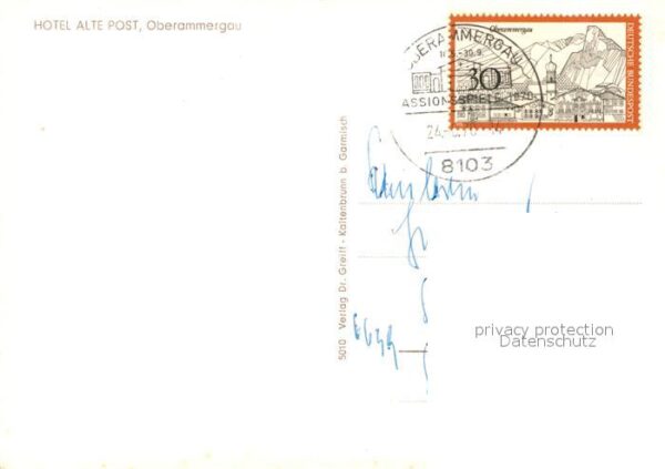 Oberammergau Hotel Alte Post – Bild 2