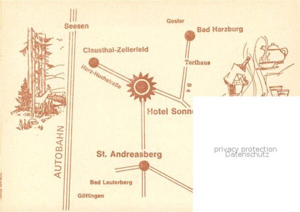 St Andreasberg Harz Gaststätte Sonnenberg – Bild 2