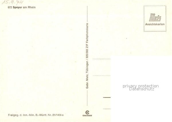 Speyer Rhein Fliegeraufnahme Dom – Bild 2