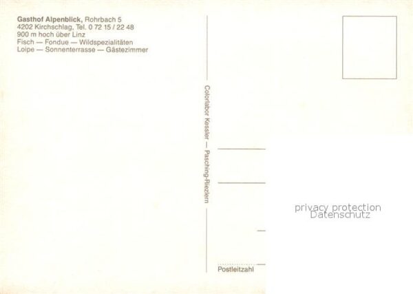 Kirchschlag Linz Gasthof Alpenblick – Bild 2