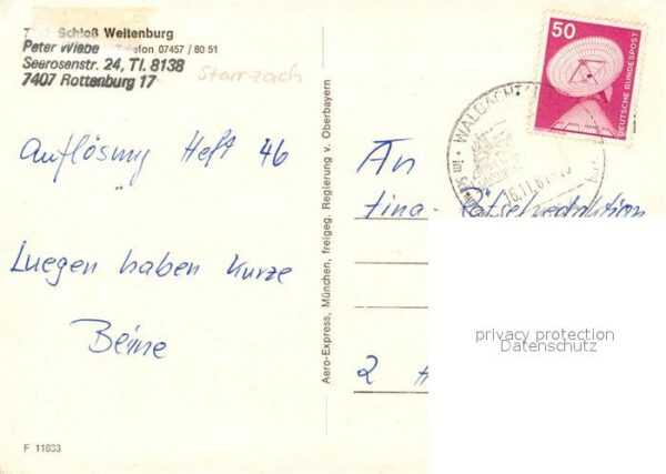 Weitenburg Schloss Weitenburg Fliegeraufnahme – Bild 2