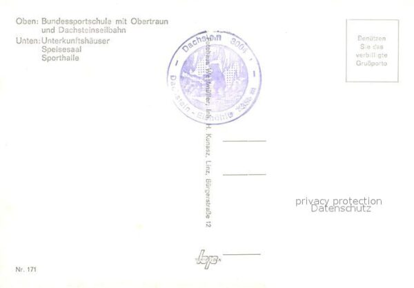 Obertraun Bundessportschule Dachsteinseilbahn Unt – Bild 2