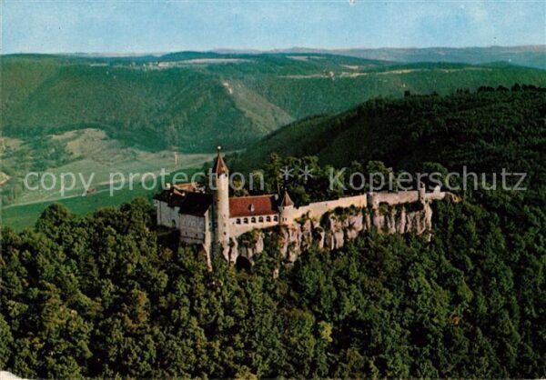 Owen Esslingen Burg Teck Fliegeraufnahme