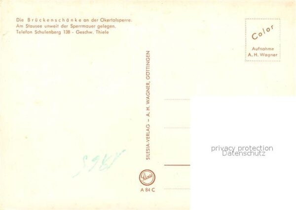 Okertalsperre Brückenschänke – Bild 2