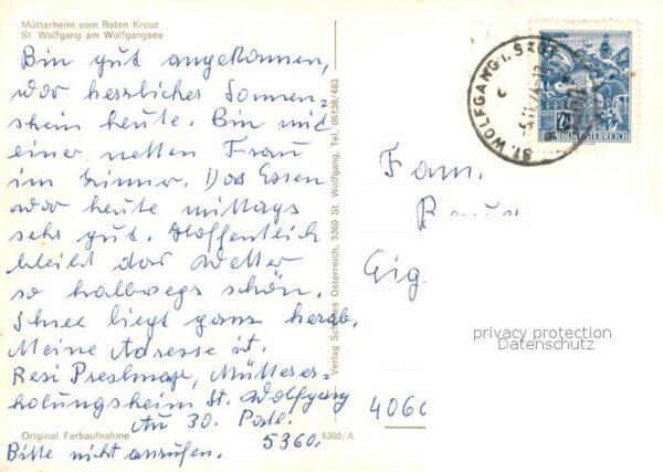 St Wolfgang Wolfgangsee Mütterheim vom Roten Kreuz – Bild 2
